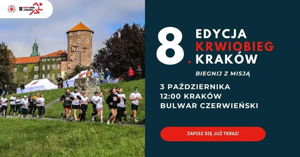 8. Edycja KrwioBIEG Kraków – sport i pomoc