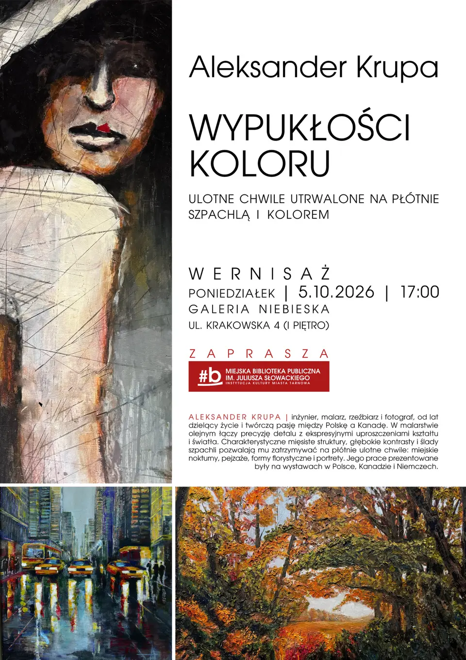 Aleksandra Krupa – „Wypukłości koloru. Zatrzymać bieg myśli”