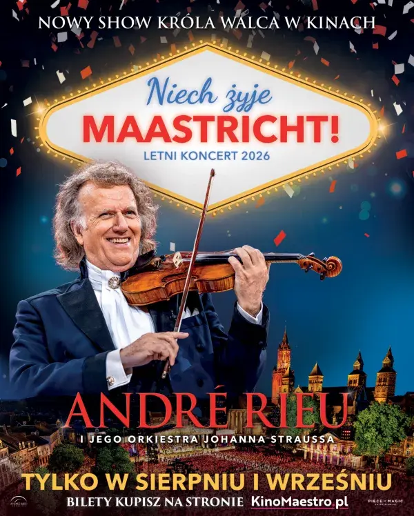 André Rieu. Niech żyje Maastricht! | Retransmisja letniego koncertu z Maastricht 2026