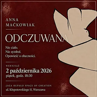 Anna Maćkowiak. Odczuwana