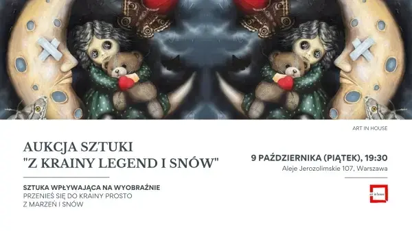 AUKCJA SZTUKI  "Z KRAINY LEGEND I SNÓW" w Art in House