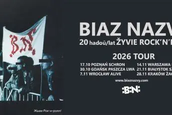 Biaz Nazvy | Żyvie Rock'n'roll 2026 Tour