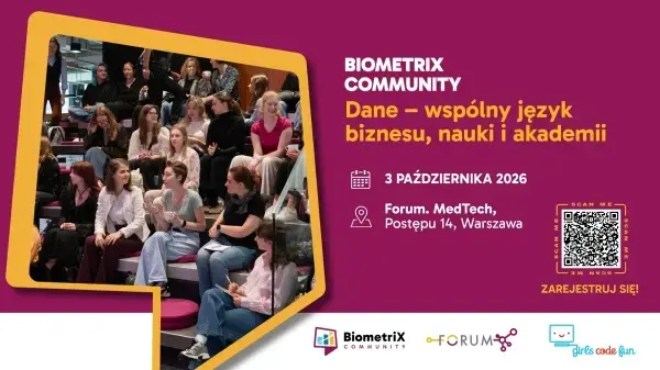 BiometriX Community: Dane – wspólny język biznesu, nauki i akademii