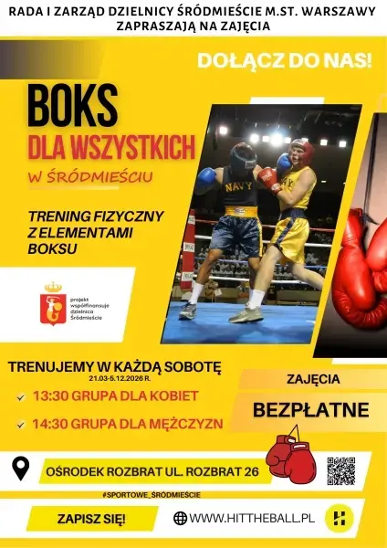 BOKS DLA WSZYSTKICH w Śródmieściu