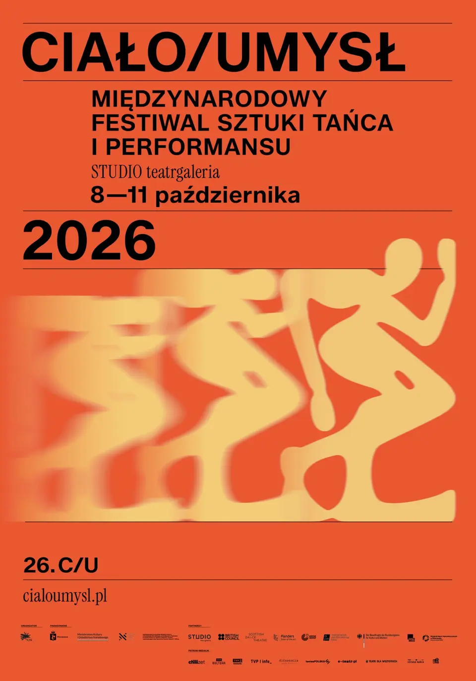 Ciało/Umysł 2026 – Międzynarodowy Festiwal Sztuki Tańca i Performansu