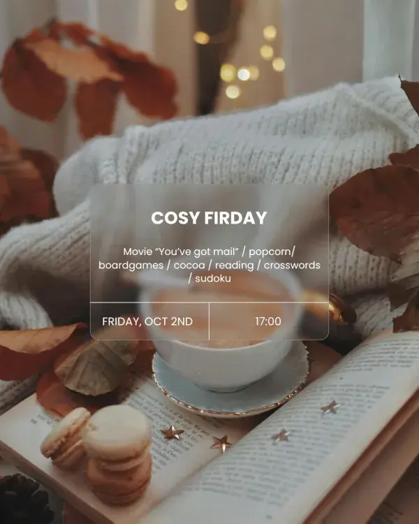 Cosy Friday: "You've got mail"
