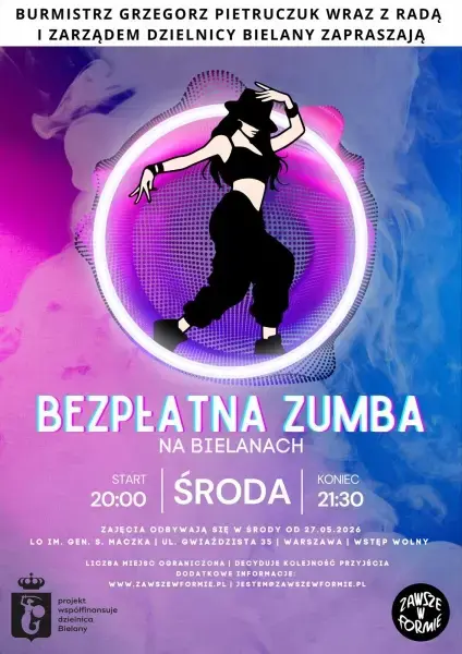 Darmowa Zumba® na Bielanach