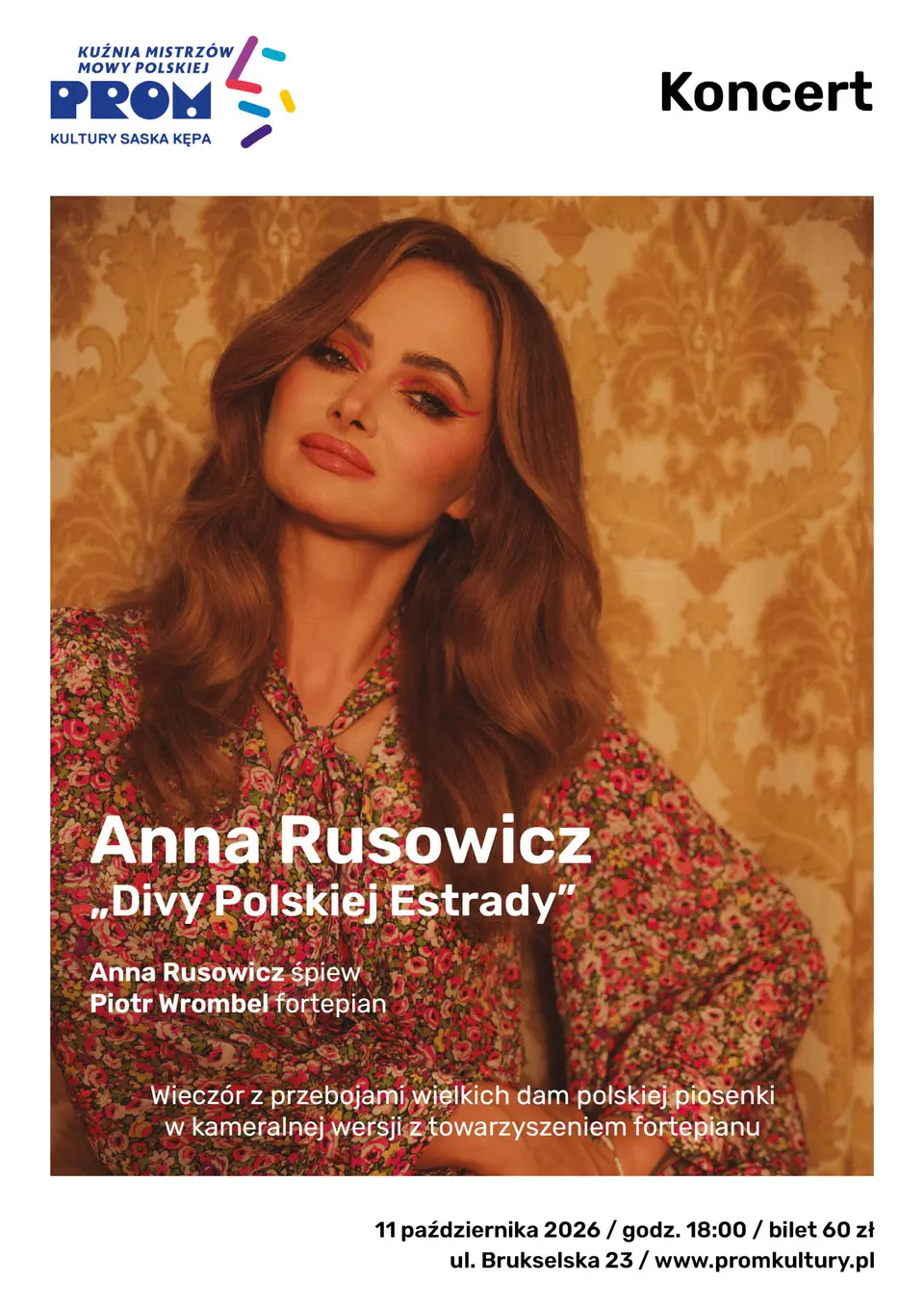 “Divy Polskiej Estrady” koncert Anny Rusowicz