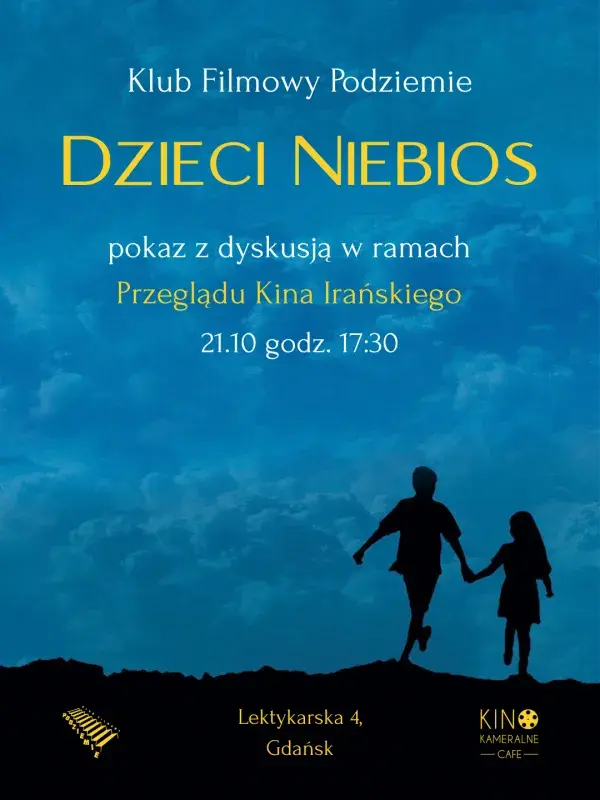Dzieci niebios z dyskusją! | Przegląd Kina Irańskiego | Klub Filmowy Podziemie