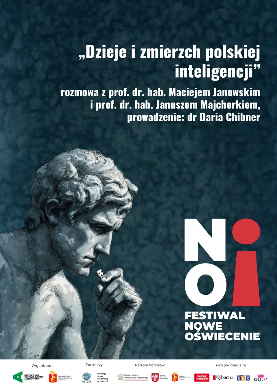 „Dzieje i zmierzch polskiej inteligencji” | rozmowa z prof. dr. hab. Maciejem Janowskim i prof. dr. hab. Januszem Majcherkiem | prowadzenie: dr Daria Chibner
