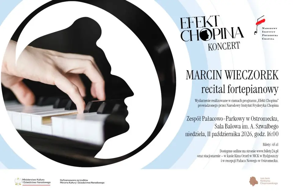Efekt Chopina: MARCIN WIECZOREK - recital fortepianowy