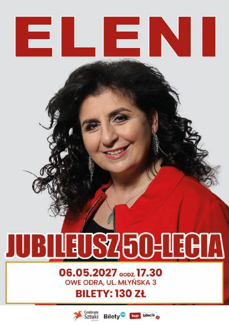 ELENI z ZESPOŁEM- JUBILEUSZ 50-LECIA  koncert