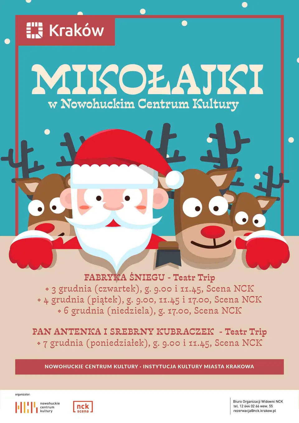 „Fabryka śniegu” – spektakl mikołajowy