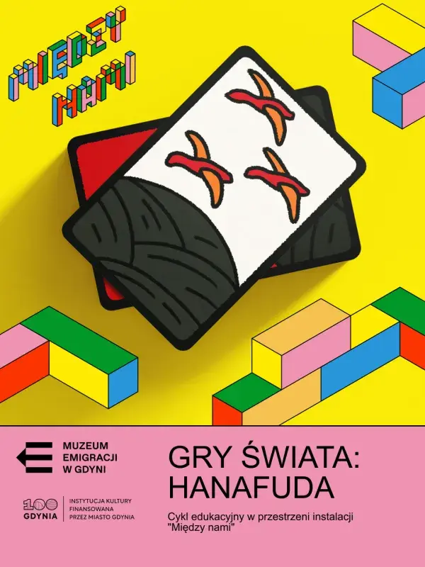 Gry świata: Hanafuda | przestrzeń instalacji Między nami w Muzeum Emigracji w Gdyni