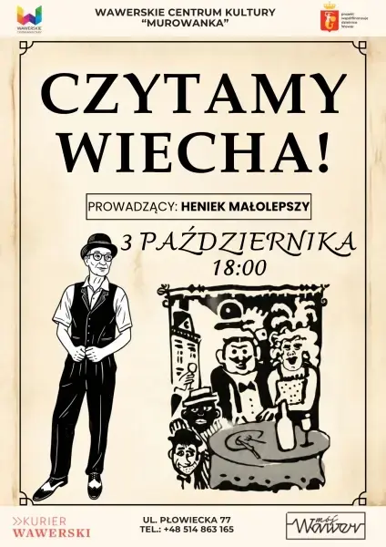 Heniek Małolepszy przedstawia: Czytamy Wiecha!