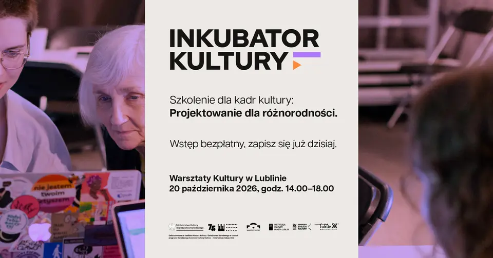 Inkubator Kultury | Szkolenie antydyskryminacyjne