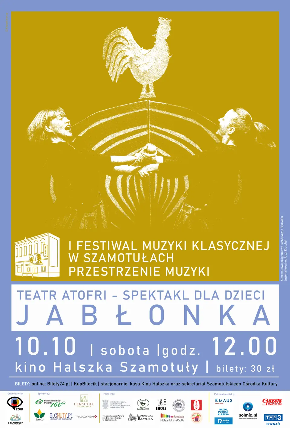 „Jabłonka” — Teatr Atofri | Przestrzenie muzyki – I Festiwal Muzyki Klasycznej w Szamotułach