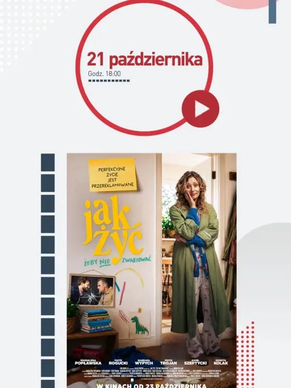 Jak żyć, żeby nie zwariować - Kino Kobiet
