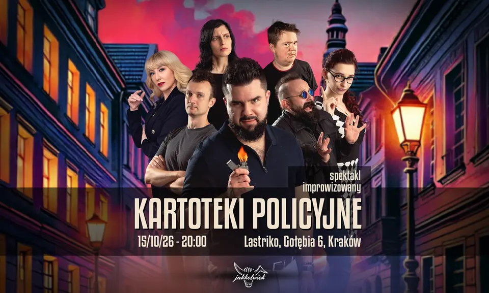 Jakkolwiek: Kartoteki policyjne - kryminalny spektakl improwizowany