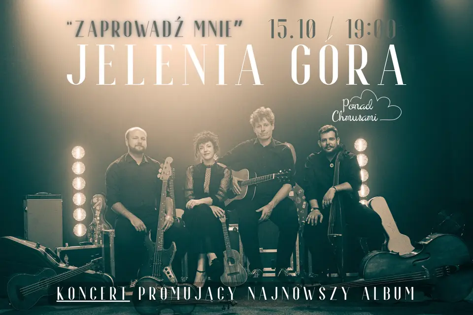 Jelenia Góra - koncert zespołu Ponad Chmurami - trasa promująca nowy album "Zaprowadź mnie"