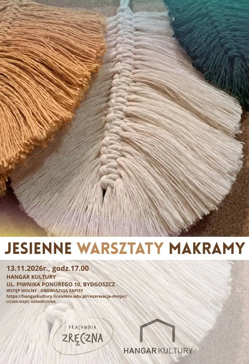 JESIENNE WARSZTATY MAKRAMY