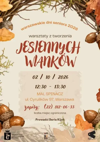 Jesienne Wianki - warsztaty handmade