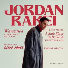 Jordan Rakei: A SAFE PLACE TO BE WILD EU/UK TOUR