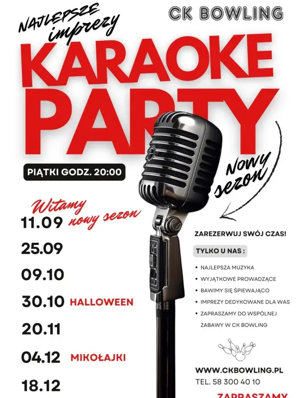 Karaoke w CK Bowling