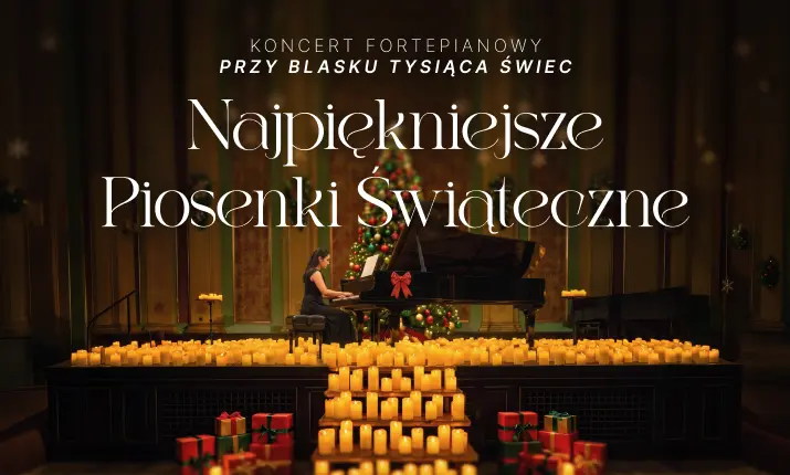 Koncert fortepianowy przy świecach: Świąteczne Klasyki