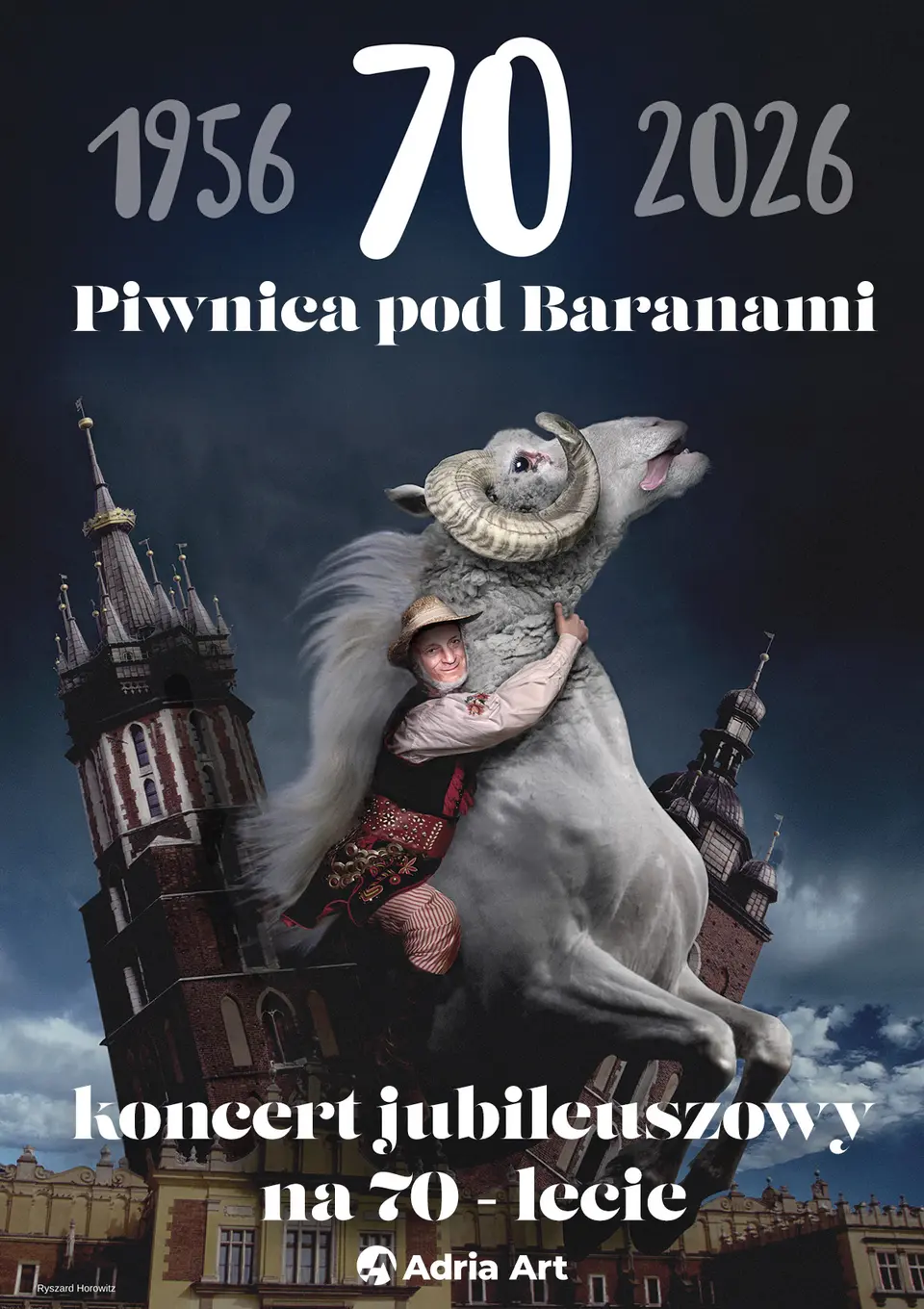 Koncert jubileuszowy Piwnicy pod Baranami – 70 lat legendy
