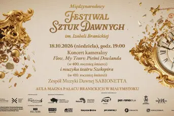 Koncert kameralny - Flow, My Tears: Pieśni Dowlanda i muzyka teatru Szekspira