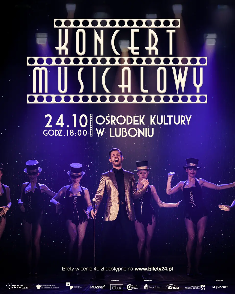 Koncert musicalowy w Luboniu