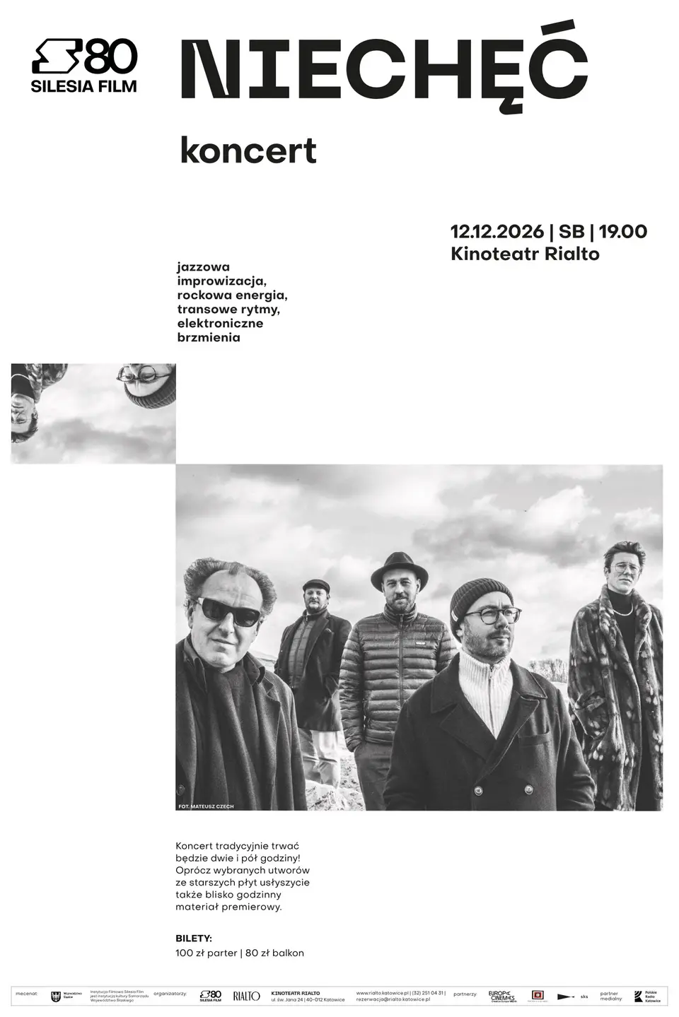 Koncert NIECHĘĆ