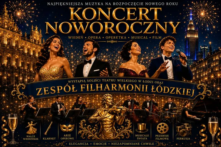 Koncert Noworoczny – Od Straussa aż po największe przeboje filmowe