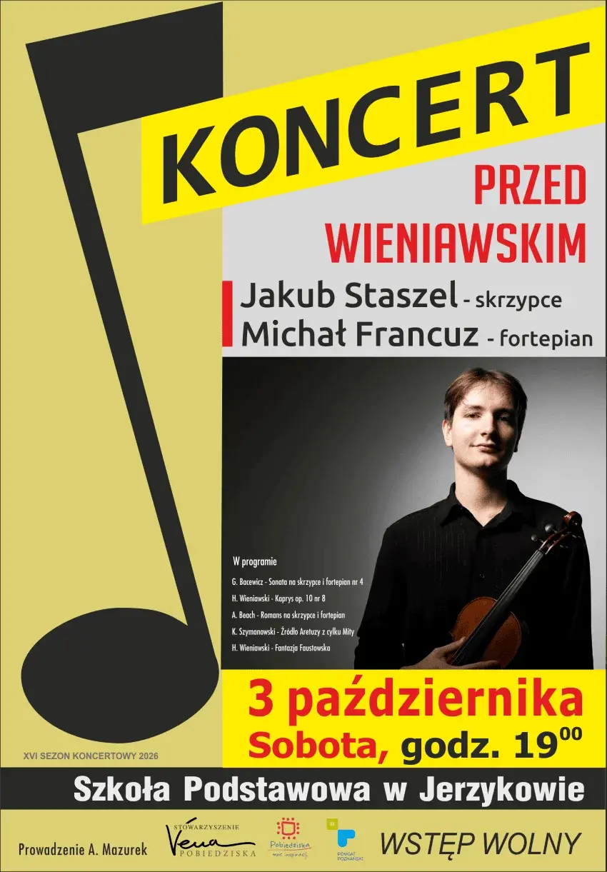 Koncert przed Wieniawskim