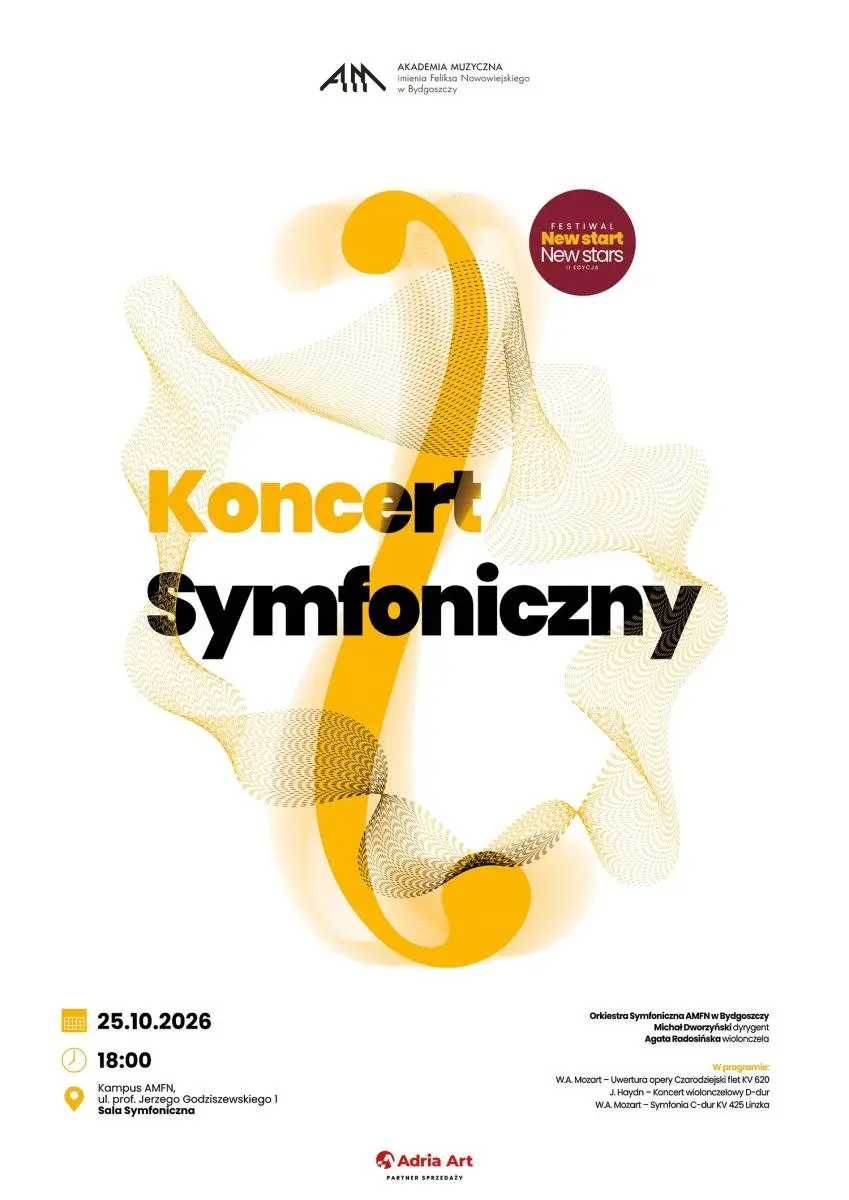 Koncert Symfoniczny Inaugurujący II edycję Festiwalu New Start New Stars