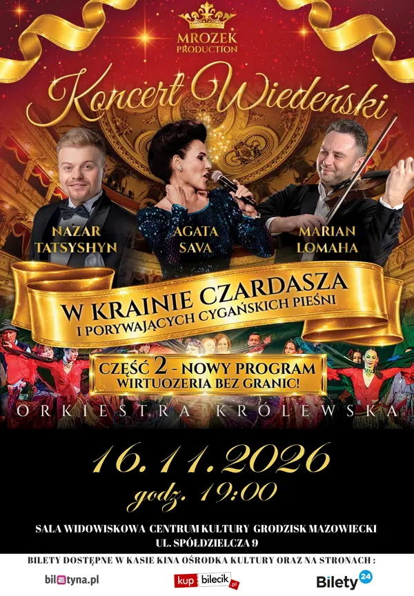 Koncert Wiedeński "W krainie czardasza i porywających cygańskich pieśni" - część 2