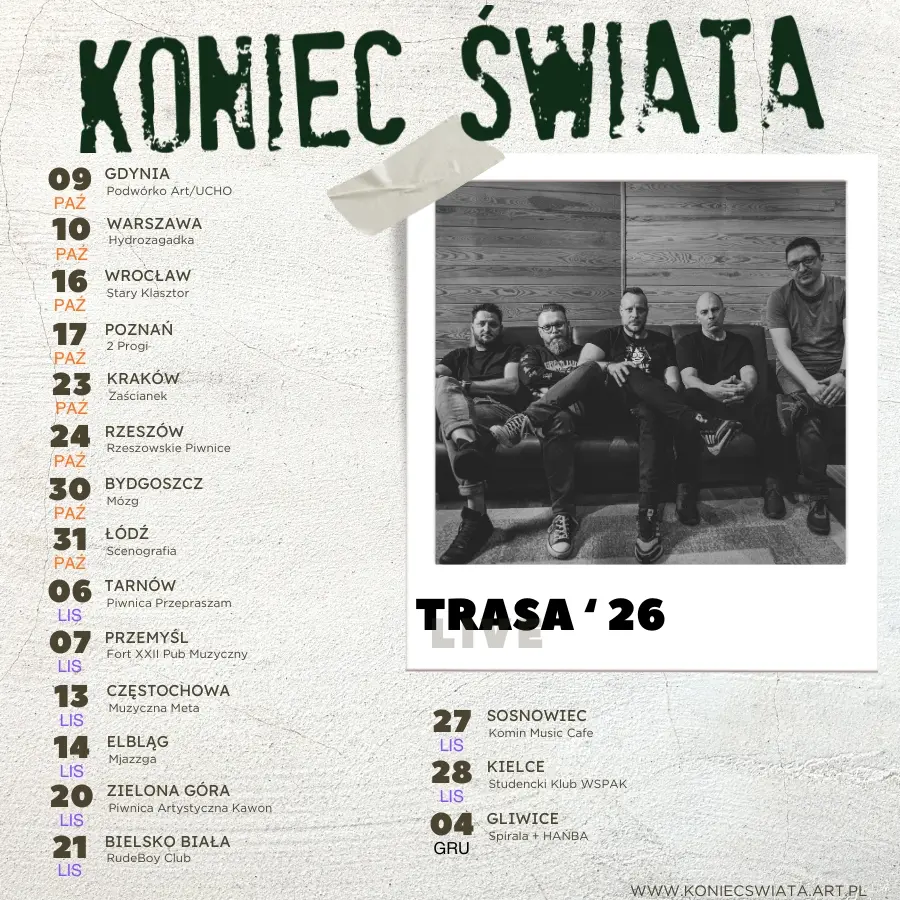 Koniec Świata - Trasa '26