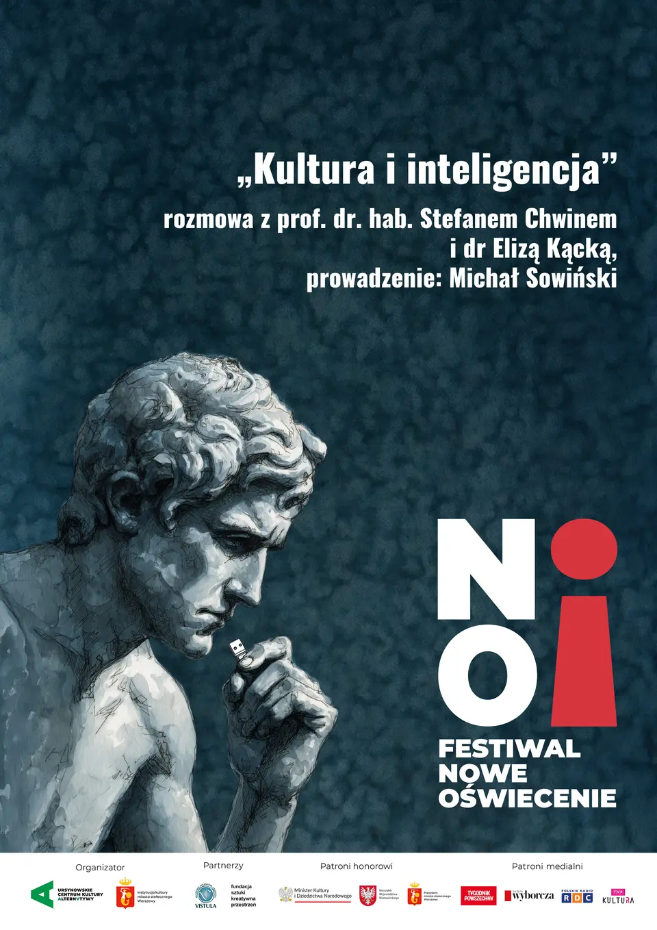 „Kultura i inteligencja” | rozmowa z prof. dr. hab. Stefanem Chwinem i dr Elizą Kącką | prowadzenie: Michał Sowiński