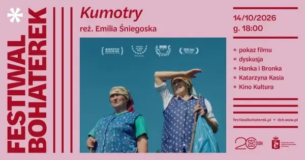 „Kumotry”, reż. Emilia Śniegoska | pokaz filmu + dyskusja | FESTIWAL BOHATEREK 2026