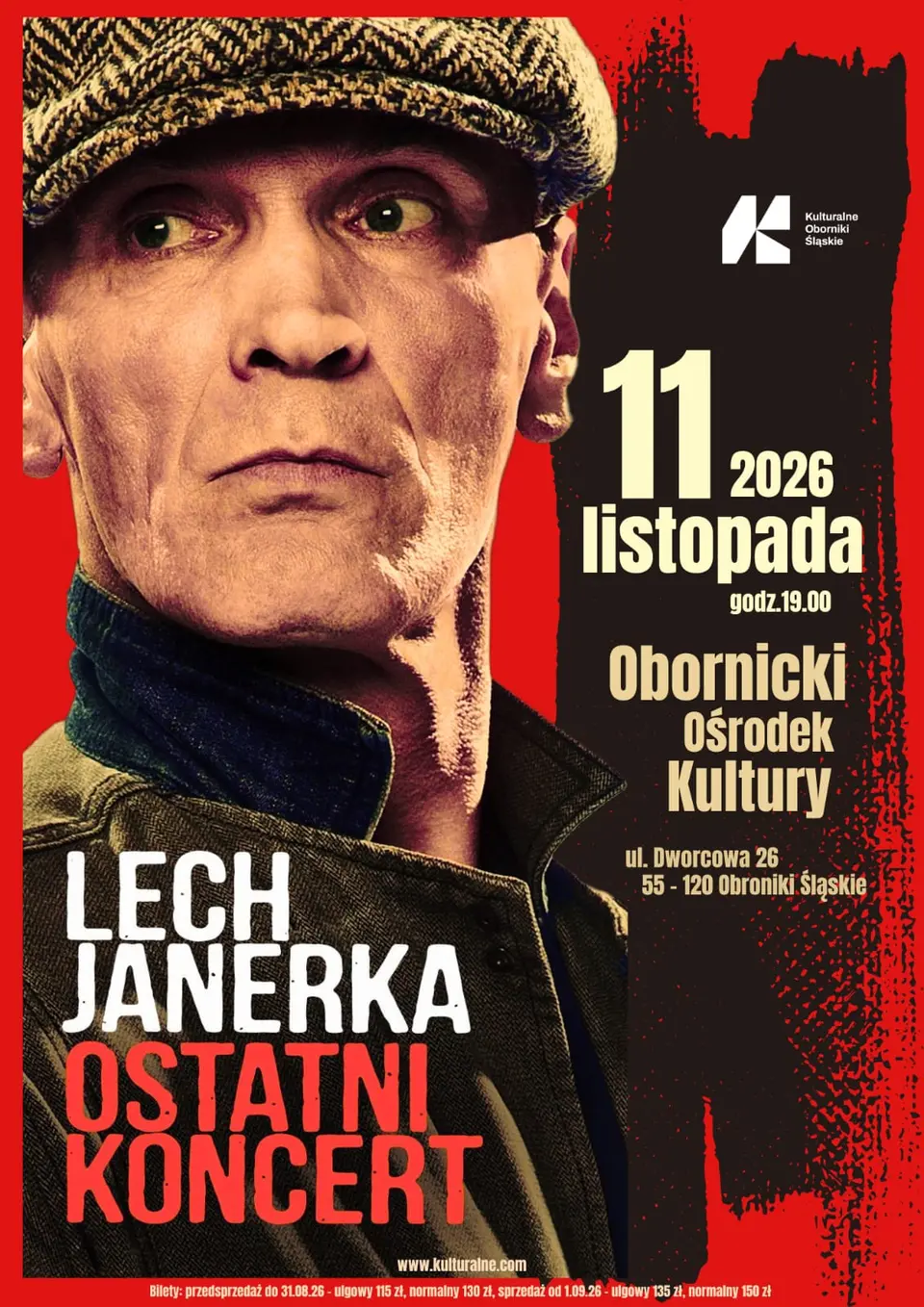 LECH JANERKA - OSTATNI KONCERT