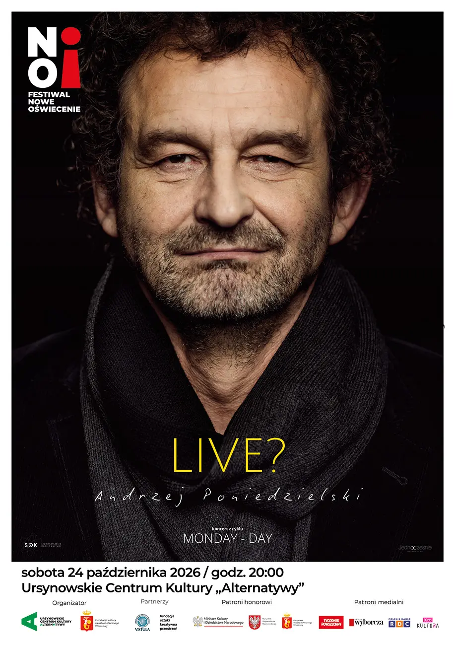 „Live?” | koncert Andrzeja Poniedzielskiego