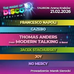 Magic of Disco: Francesco Napoli, Joy, Gazebo i Thomas Anders from Modern Talkin