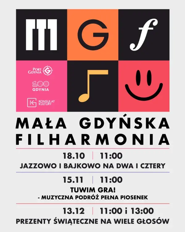 Mała Gdyńska Filharmonia - Jazzowo i bajkowo na dwa i cztery