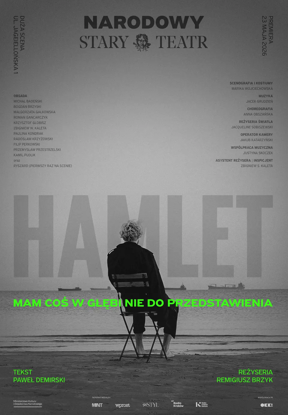 Mam coś w głębi nie do przedstawienia. HAMLET