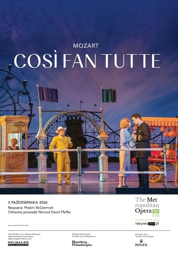 MET Opera Live 2026/27: Così Fan Tutte | Inauguracja sezonu