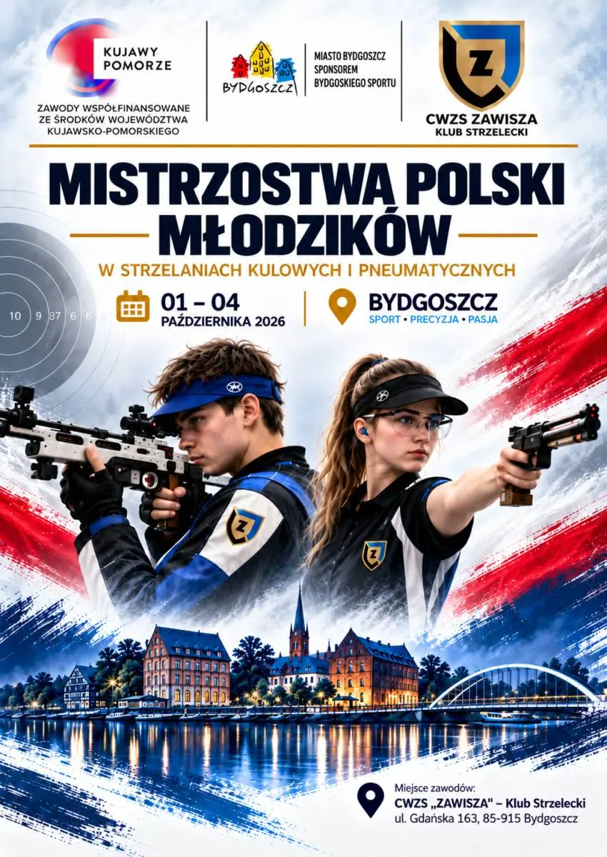 Mistrzostwa Polski Młodzików w strzelaniach kulowych i pneumatycznych