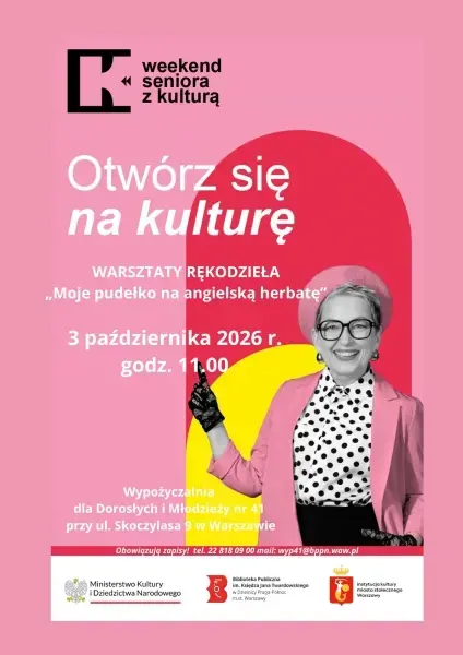„Moje pudełko na angielską herbatę" - warsztaty rękodzieła