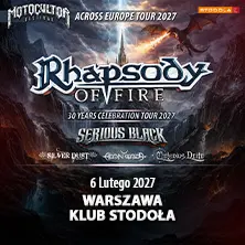 Motocultor Across Europe Tour 2027 Feat. Rhapsody of Fire, Serious Black&supports