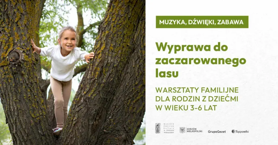Muzyczne warsztaty familijne: wyprawa do lasu w Gorzowie
